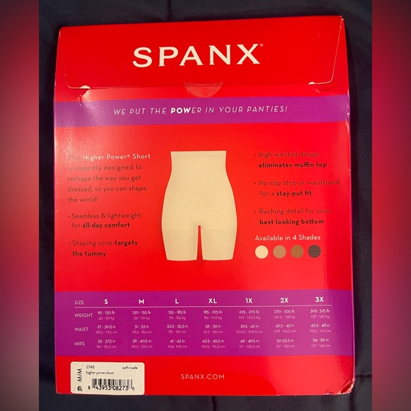 SPANX Higher Power Short size M - Picture 2 of 3